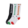 Text Logo Sock Bundle (3 Pack)